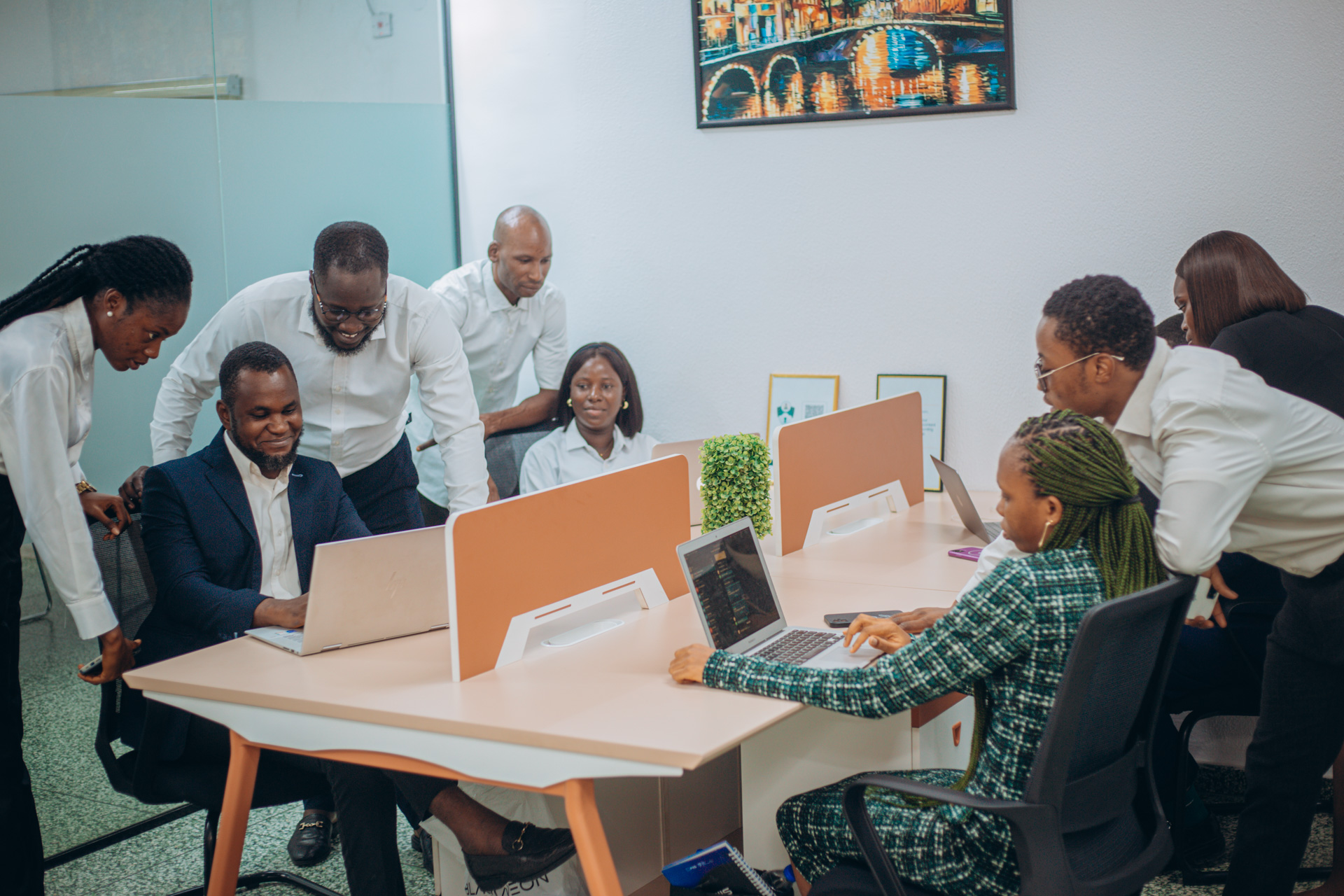 PIIS NG team collaborating on innovative enterprise solutions